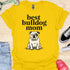 Best bulldog mom ever - V6 - Black Eye T-Shirt
